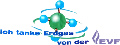 Ich tanke Erdgas von der EVF Ich tanke Erdgas von der EVF